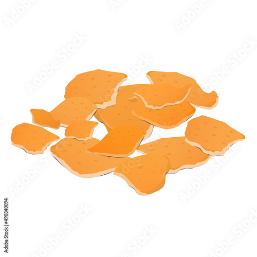 This is a dried orange peel called "Chinpi". It is a kind of medicinal food.