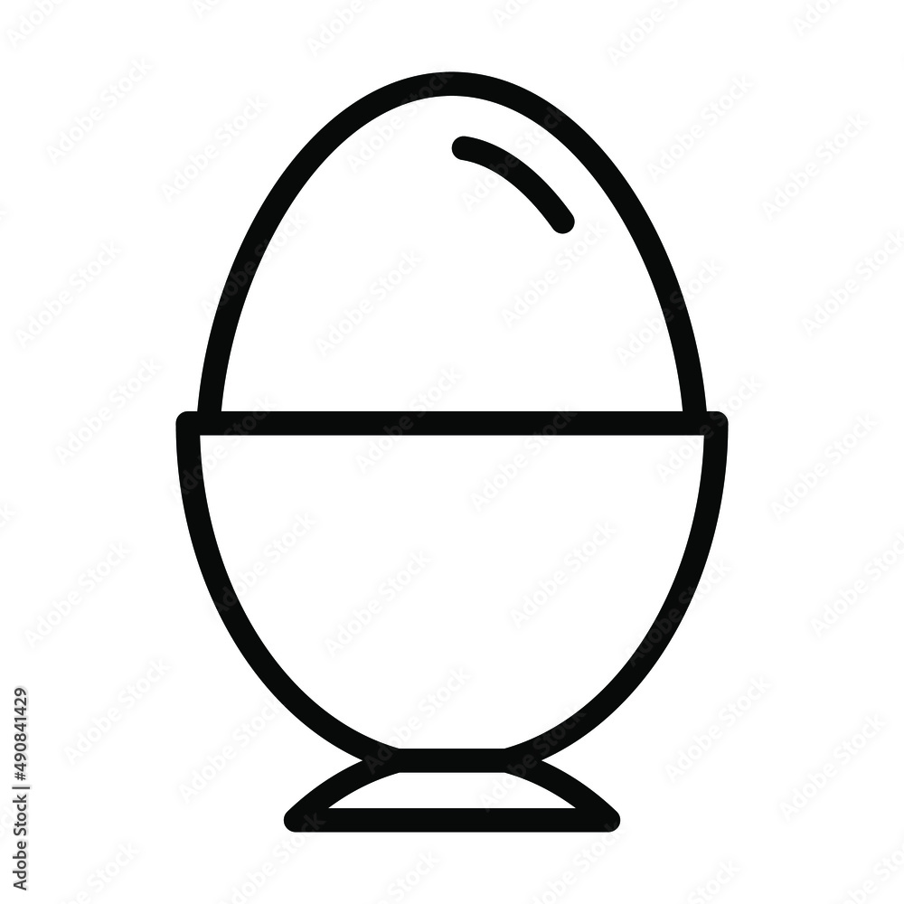 egg vector Line Icon. Simple Creative vector Line Icon egg vector Line Icon. Simple Creative vector Line Icon