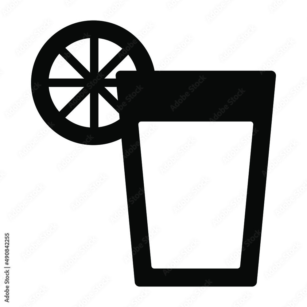 juice vector glyph Icon. Simple Creative vector Line Icon juice vector glyph Icon. Simple Creative vector Line Icon