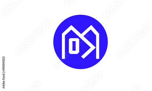 Creative modern elegant trendy unique artistic black and white color MS SM M S initial based letter icon logo.