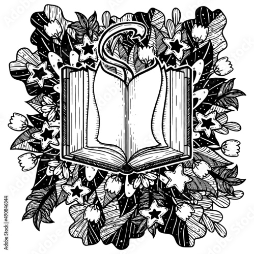 Book Simple Yet Powerful Line Art Illustration