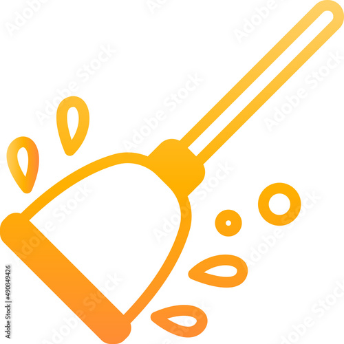 plunger gradient icon