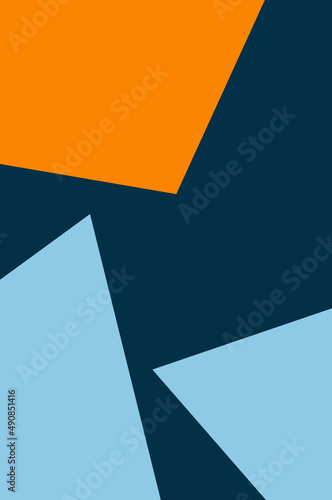 abstract colorful geometric background. Colorful greeting card template