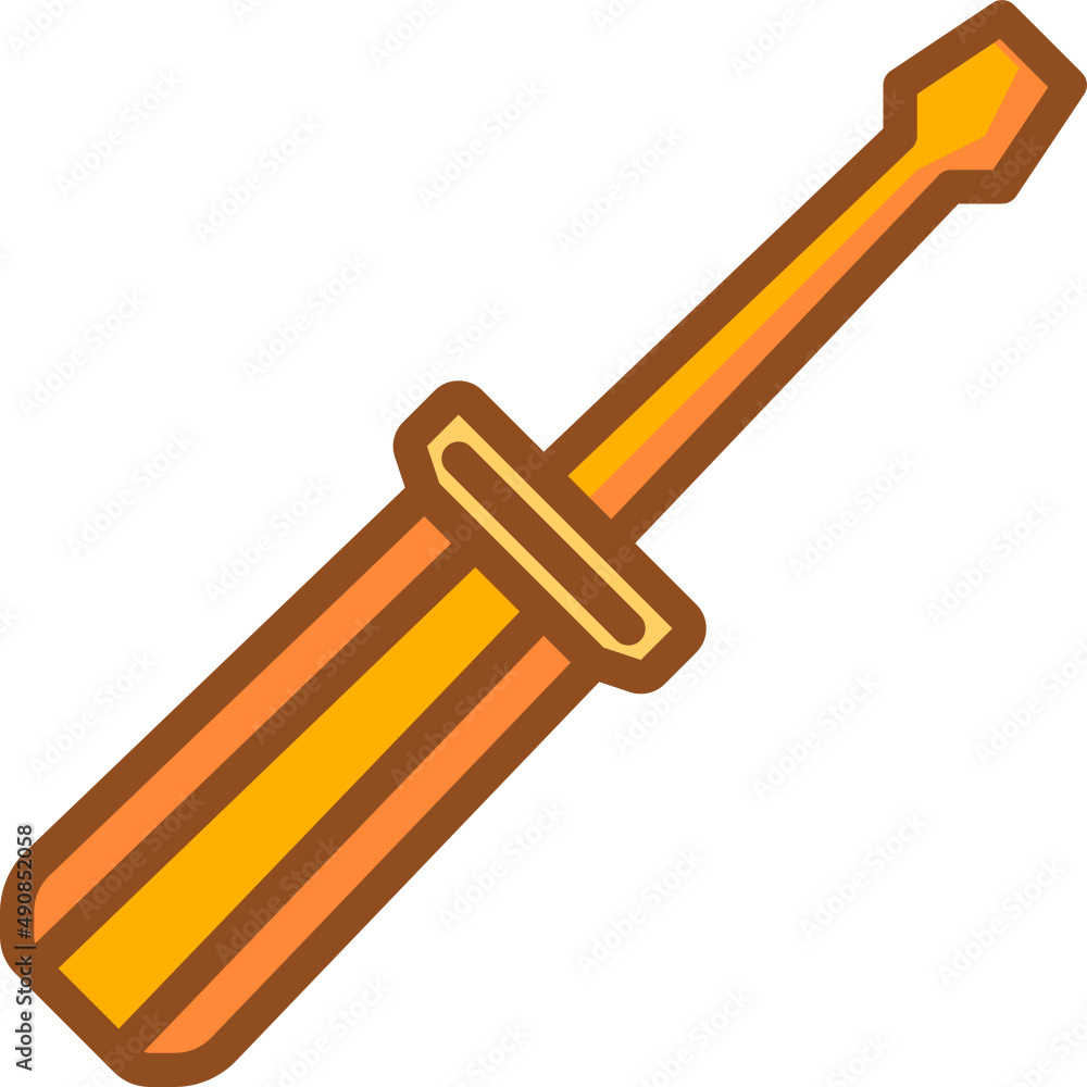 screwdriver Two Tone icon screwdriver Two Tone icon