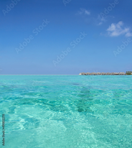 Perfect tropical day. A beautiful turquoise ocean. © Yuri A/peopleimages.com
