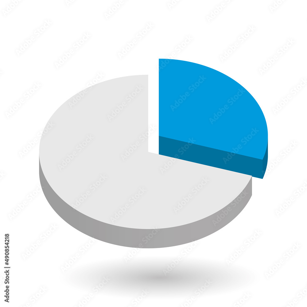 Pie chart vector design element Pie chart vector design element