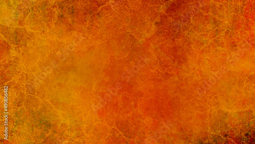 Abstract orange background with grunge sunset textured background. Charcoal drawing on paper handmade. Abstract art texture. Colorful texture. Modern artwork. Modern art. Contemporary art. 