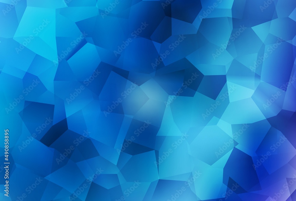 Light BLUE vector texture with abstract forms. Light BLUE vector texture with abstract forms.