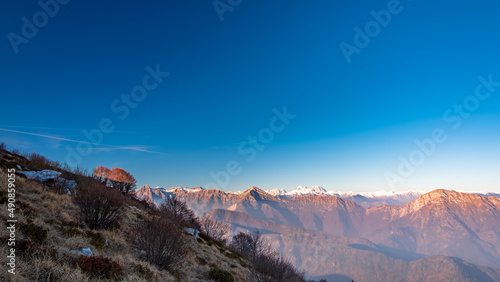 Panorama from the alpine peak © zakaz86