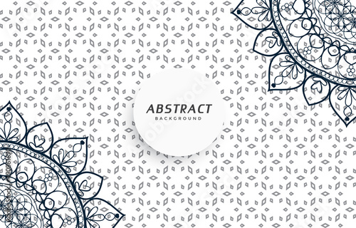 Islamic style pattern decorative mandala background design
