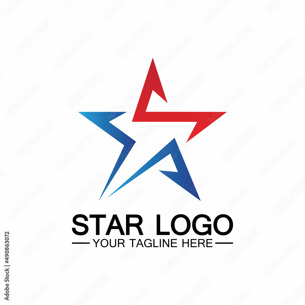 star logo template vector icon illustration design-vector star logo template vector icon illustration design-vector