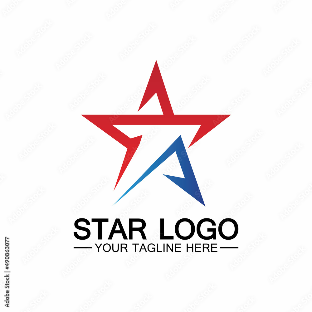 star logo template vector icon illustration design-vector star logo template vector icon illustration design-vector