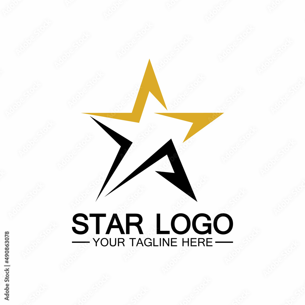 star logo template vector icon illustration design-vector star logo template vector icon illustration design-vector