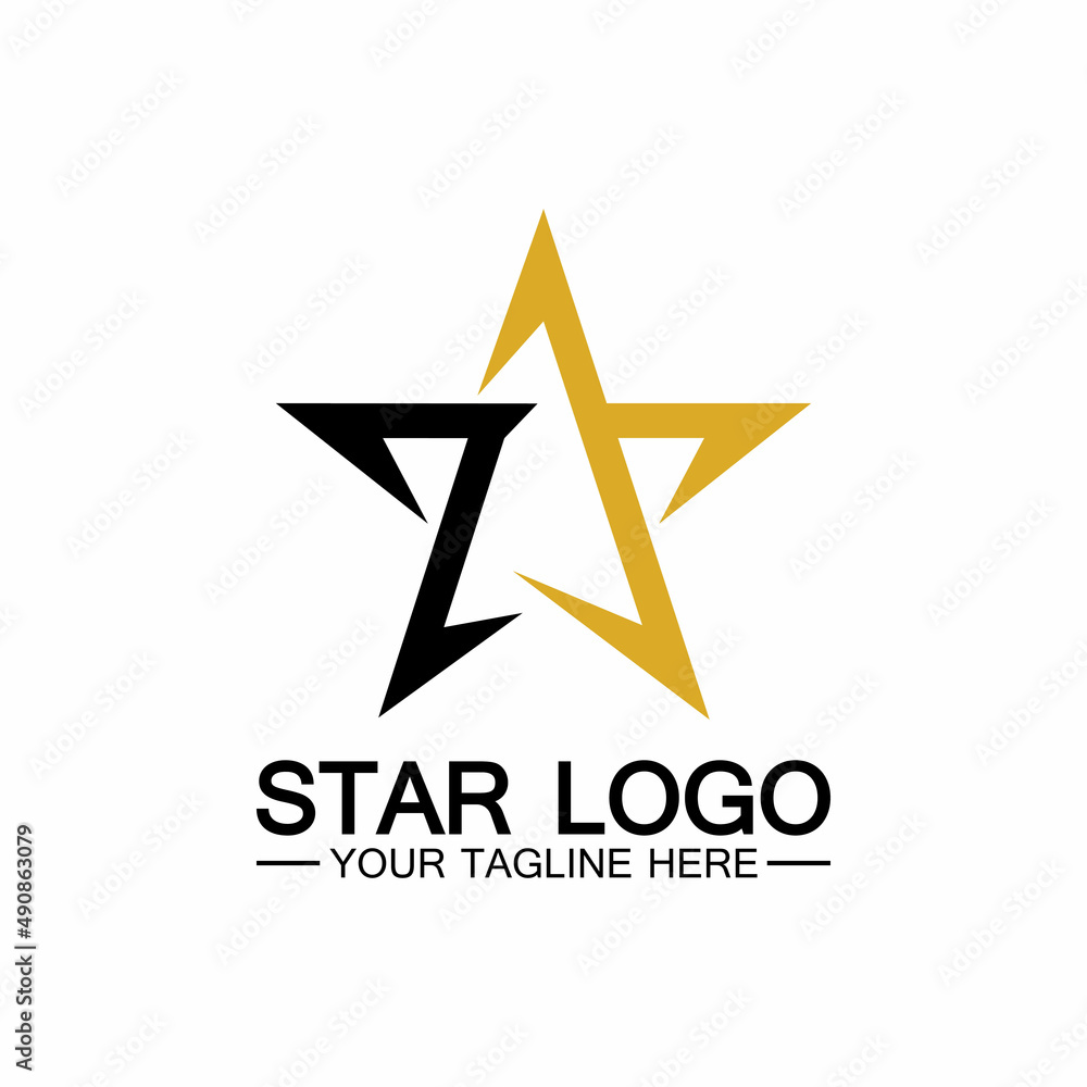 star logo template vector icon illustration design-vector star logo template vector icon illustration design-vector