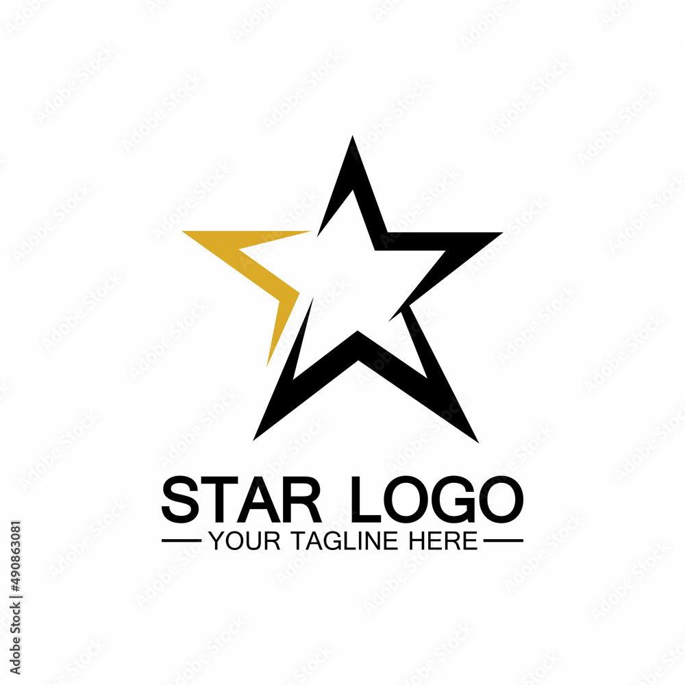star logo template vector icon illustration design-vector star logo template vector icon illustration design-vector