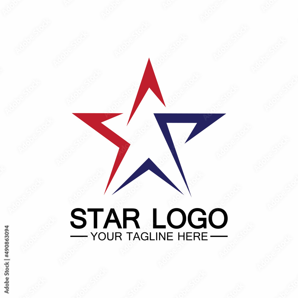 star logo template vector icon illustration design-vector star logo template vector icon illustration design-vector