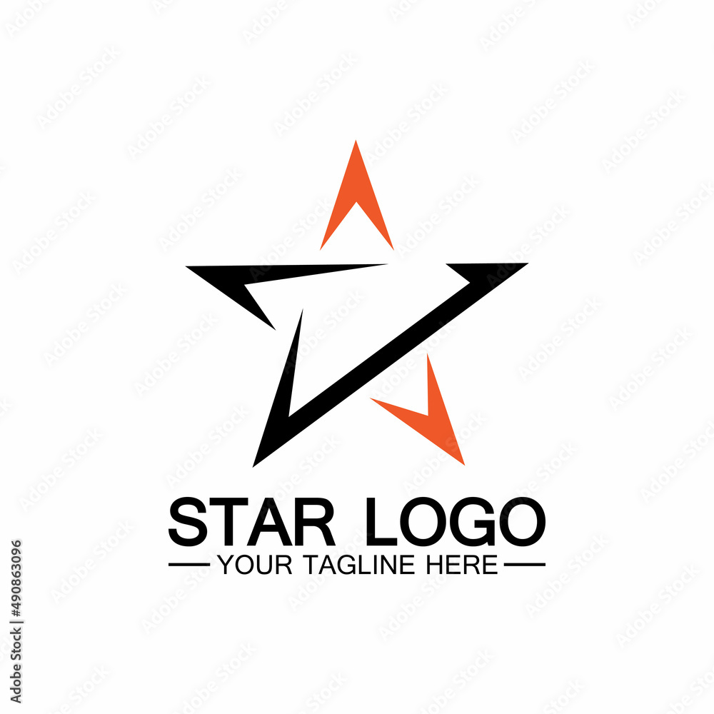star logo template vector icon illustration design-vector star logo template vector icon illustration design-vector
