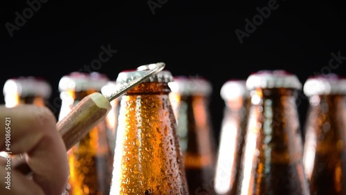 beer bottle cap opening