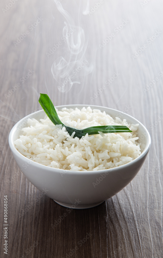 cooked rice with Aromatic Pandan cooked rice with Aromatic Pandan