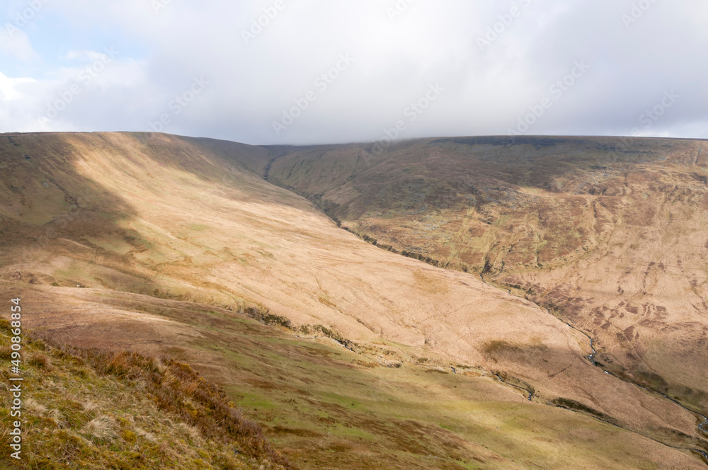 Brecon Beacons landscape, Powys, Wales