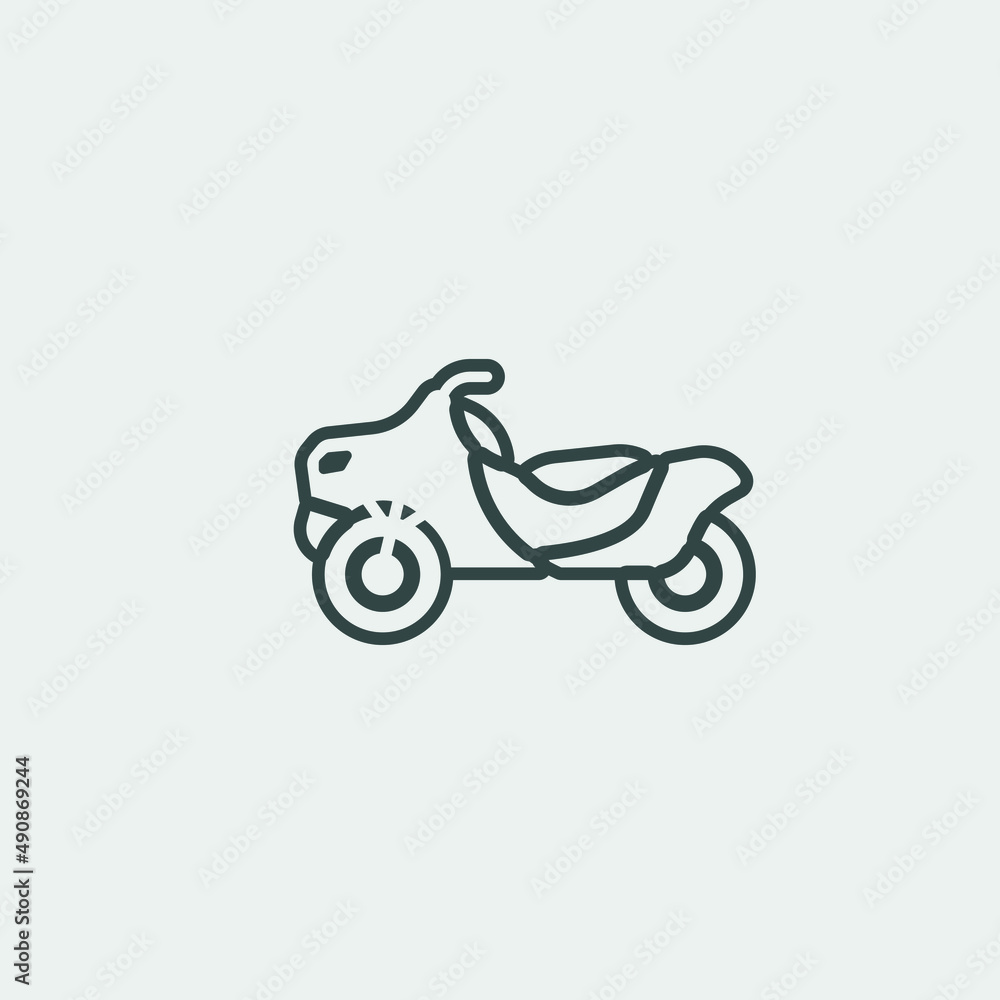 ATV quad bike icon ATV quad bike icon