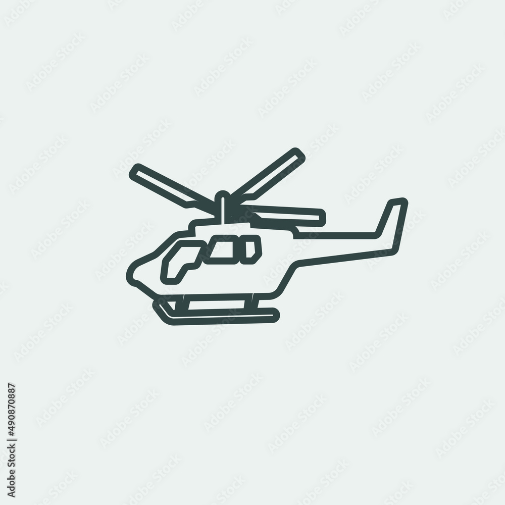 Helicopter icon Helicopter icon