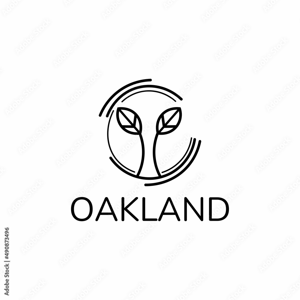 Oakland logo Oakland logo