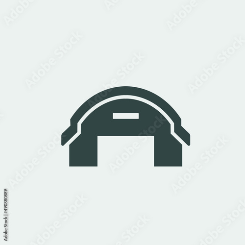 Airport airplane hanger