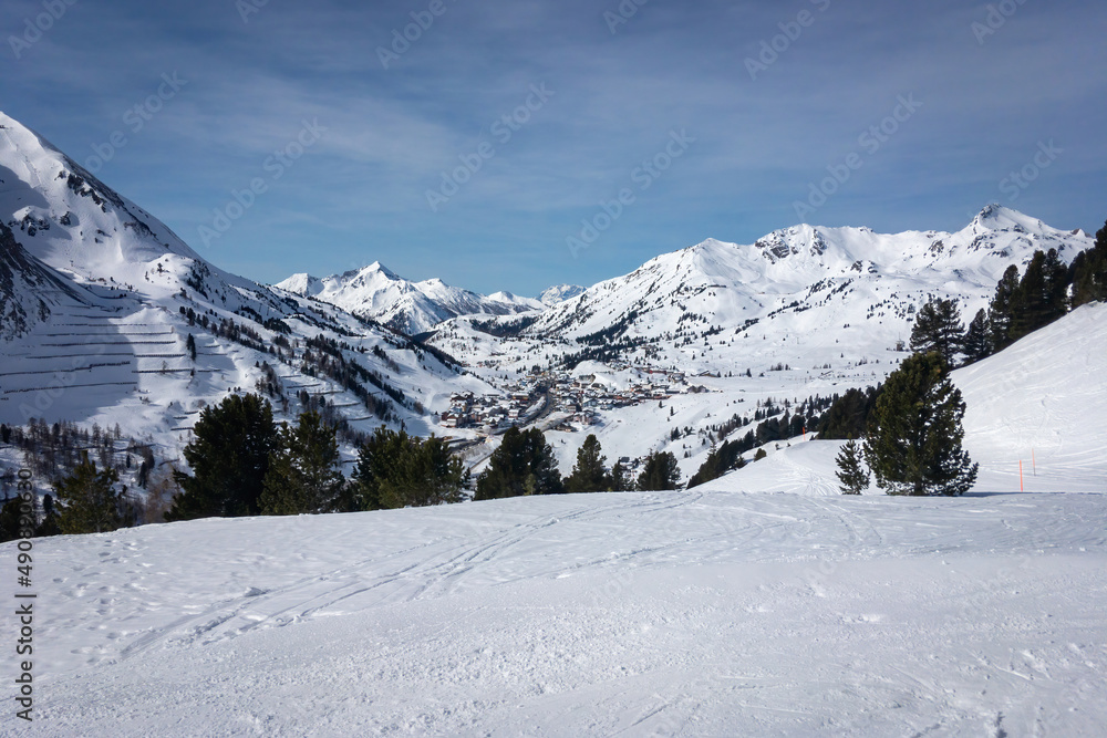 Ski region Obertauern, Austria