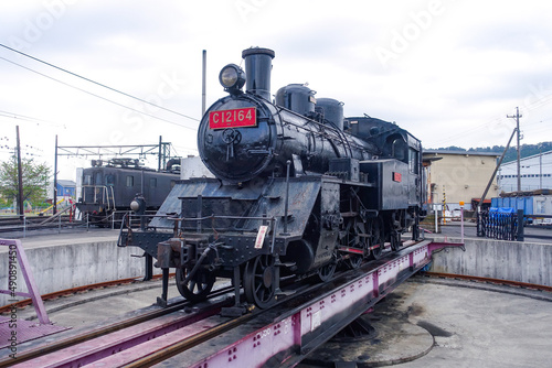 C12形タンク式蒸気機関車 大井川鐵道新金谷駅（静岡県島田市）