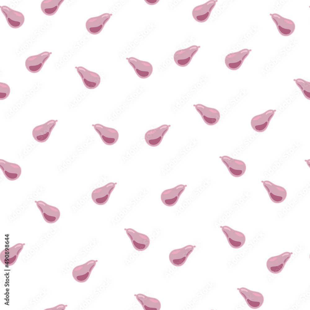 Abstract pear seamless pattern. Decorative background fruits. Abstract pear seamless pattern. Decorative background fruits.