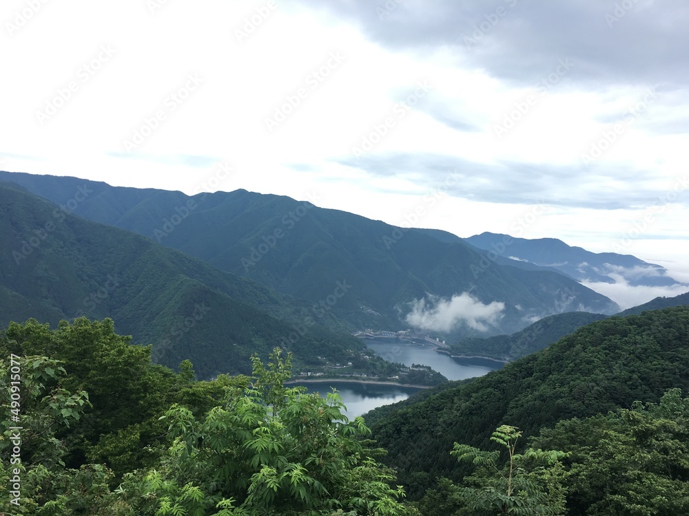 landscape with clouds