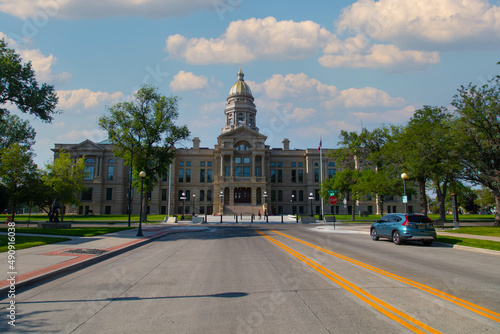 Wyoming state capitol building in Cheyenne, Wyoming photo
