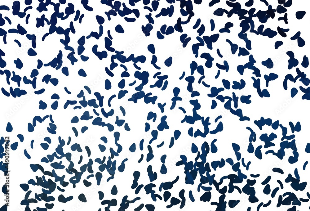 Light BLUE vector template with memphis shapes. Light BLUE vector template with memphis shapes.