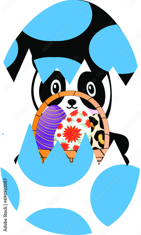 Panda With Egg, Easter
It can be used on T-Shirt, Sweater, Jumper, Hoodie, Mug, Sticker,
Pillow, Bags, Greeting Cards, Badge, Or Poster