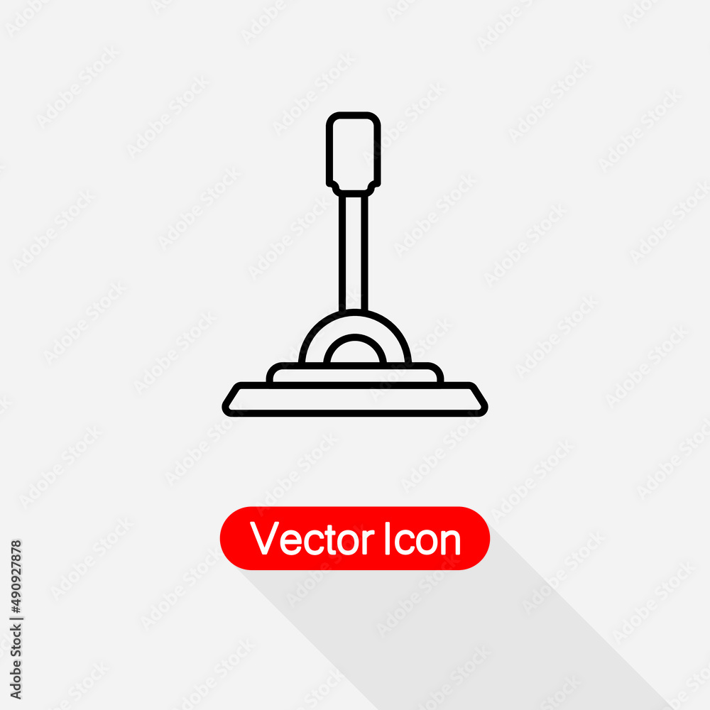 Control Lever Icon, Arm Lever Icon Vector Illustration Eps10 Control Lever Icon, Arm Lever Icon Vector Illustration Eps10