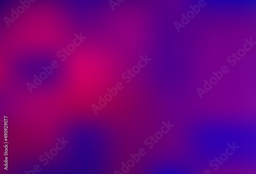Dark Purple, Pink vector abstract blurred pattern.