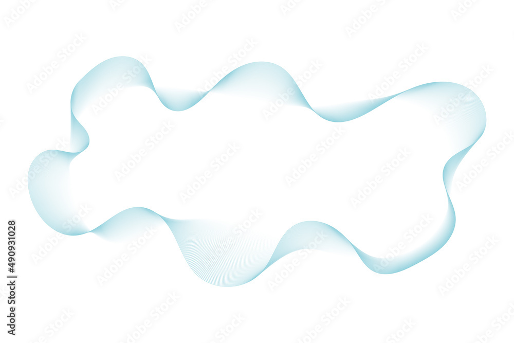 frame with abstract vector blue waves lines on white background
frame with abstract vector blue waves lines on white background