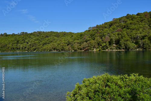 the Mljet island  Croatia- september 3 2021   picturesque island in summer