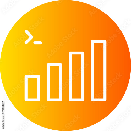code gradient icon