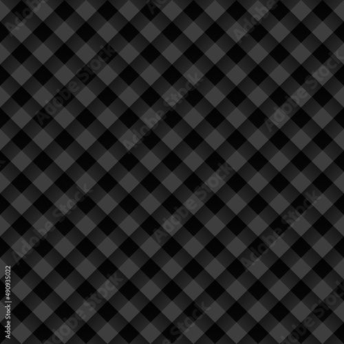 Modern Black abstract design geometric seamless background, paper style