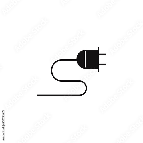 electrical plug icons  symbol vector elements for infographic web