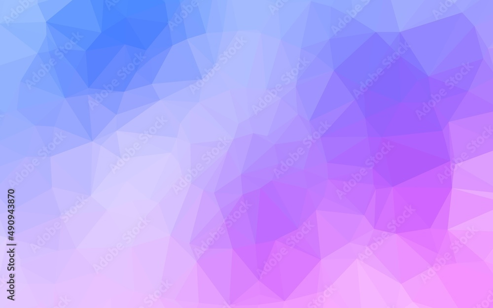 Light Pink, Blue vector blurry triangle texture. Light Pink, Blue vector blurry triangle texture.