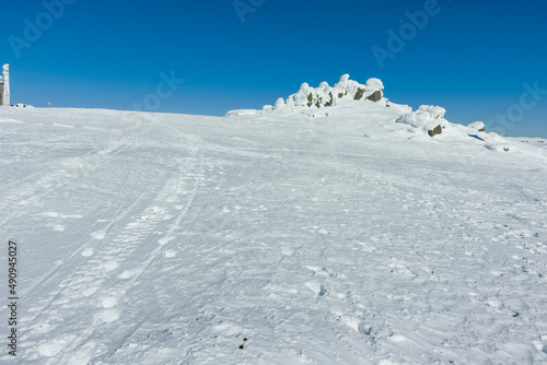 Vitosha Mountain near Cherni Vrah peak, Bulgaria