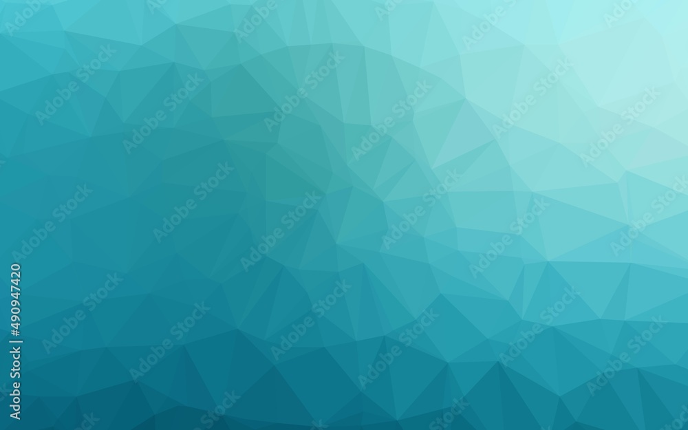 Light BLUE vector polygon abstract backdrop. Light BLUE vector polygon abstract backdrop.