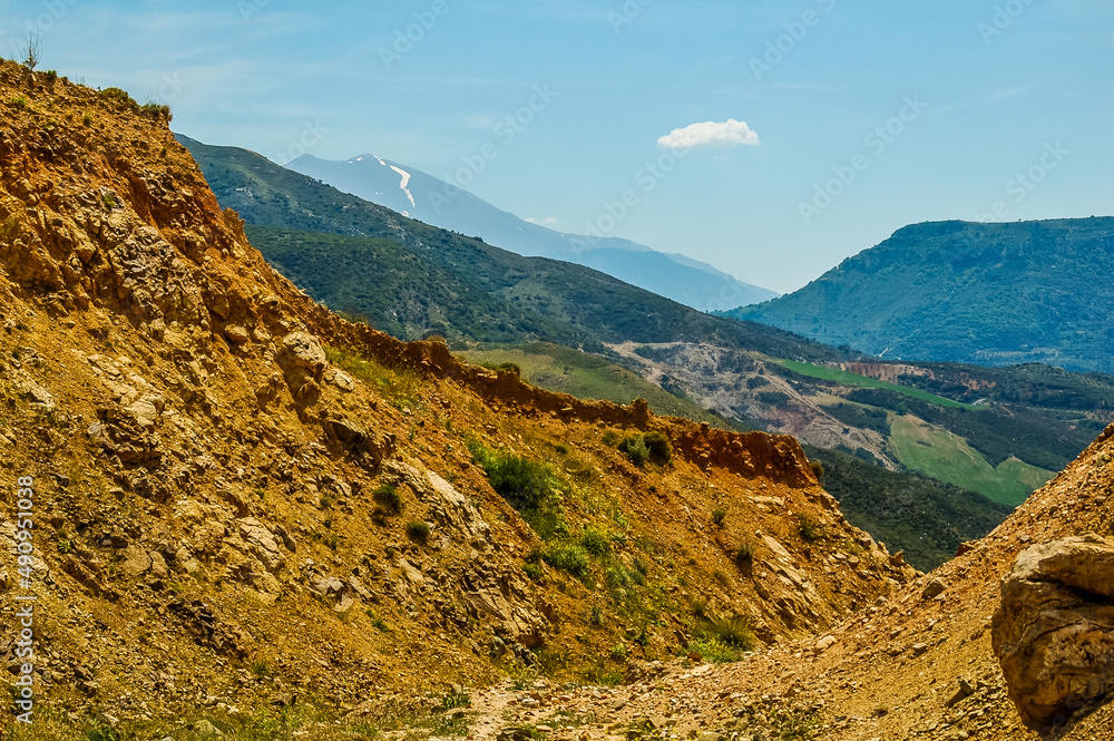 Naklejka premium Central Mountainous Crete