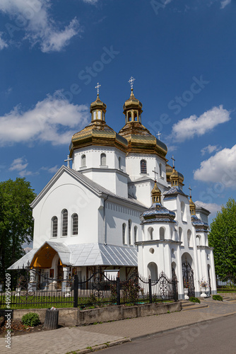Orthodox Church of St. Nicholas outdoor. Busk city. Lviv region. Ukraine.