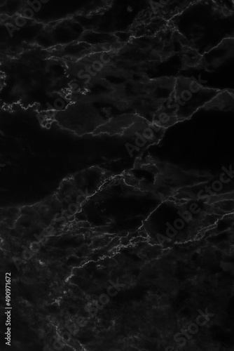 Black marble natural pattern for background, abstract natural marble black and white