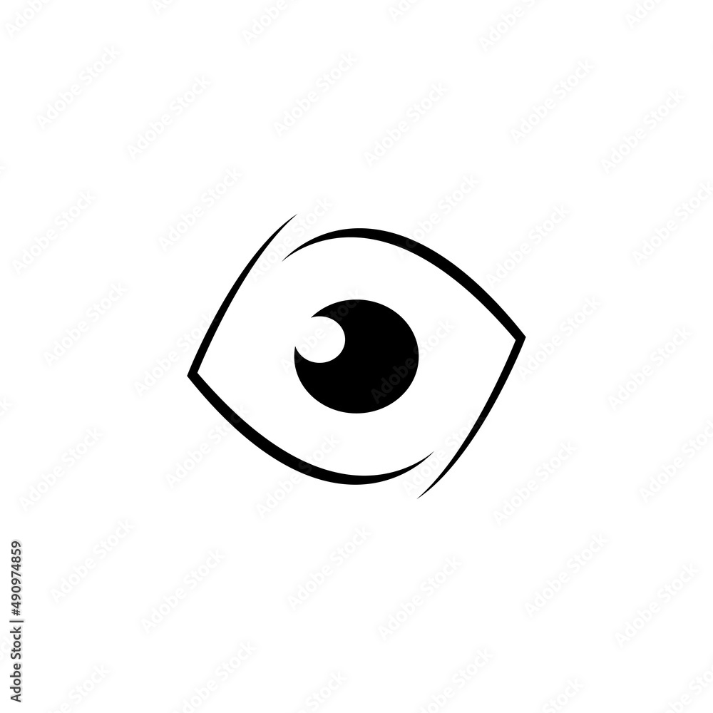 eye logo illustration design eye logo illustration design