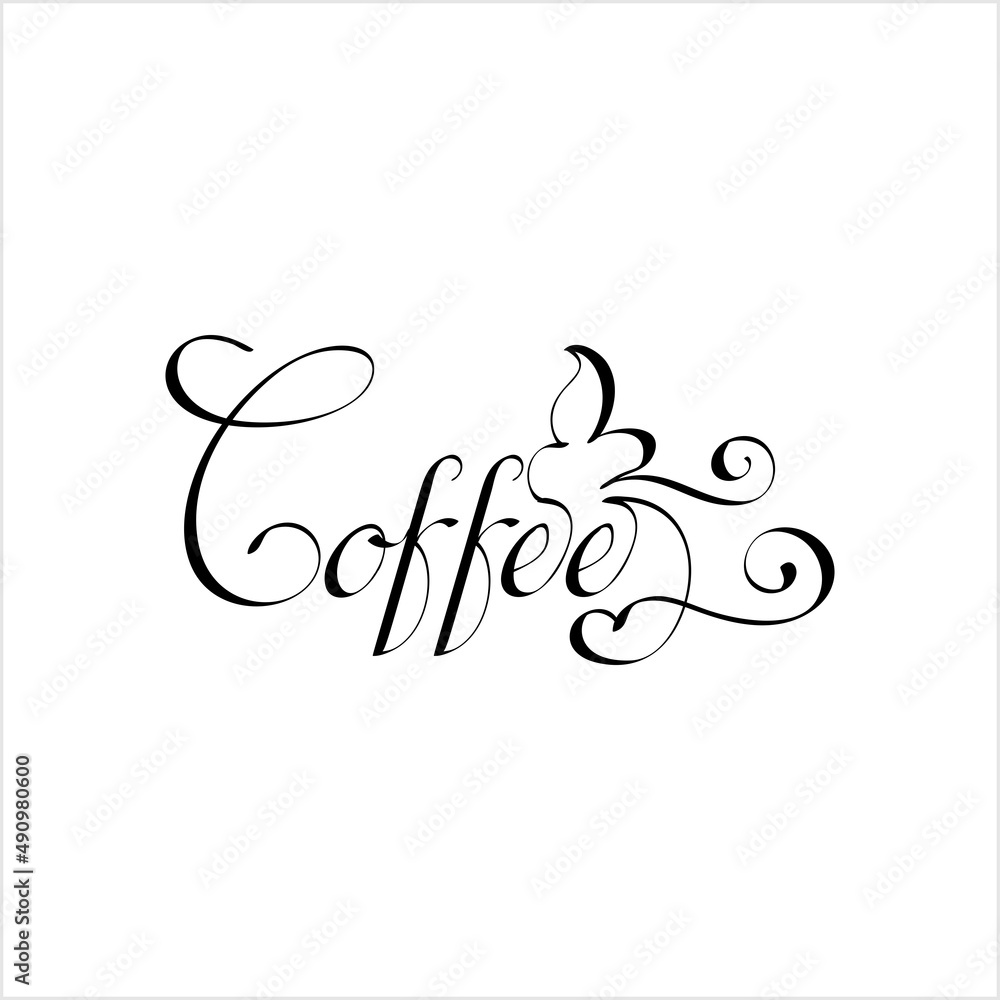 Coffee Hand Drawn Pen Ink Style M_2203002